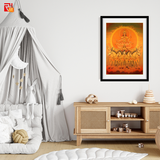 Surya - High Quality Print of Artwork by Pieter Weltevrede - Home Decor