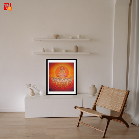Surya - High Quality Print of Artwork by Pieter Weltevrede - Home Decor