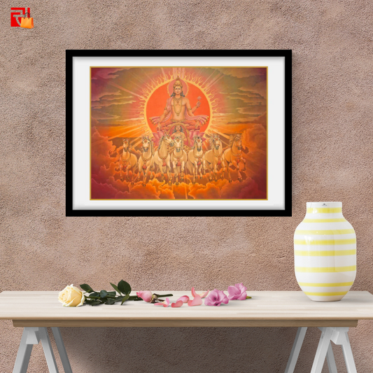 Surya - High Quality Print of Artwork by Pieter Weltevrede - Home Decor