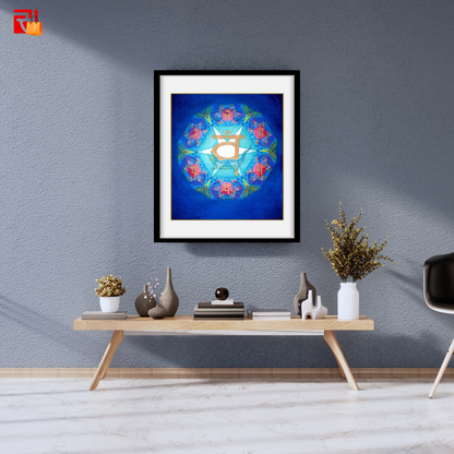 Swadisthana Chakra – High Quality Print of Artwork by Pieter Weltevrede - Home Decor