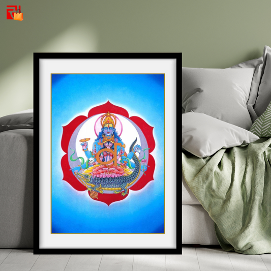 Swadisthana Chakra – High Quality Print of Artwork by Pieter Weltevrede - Home Decor