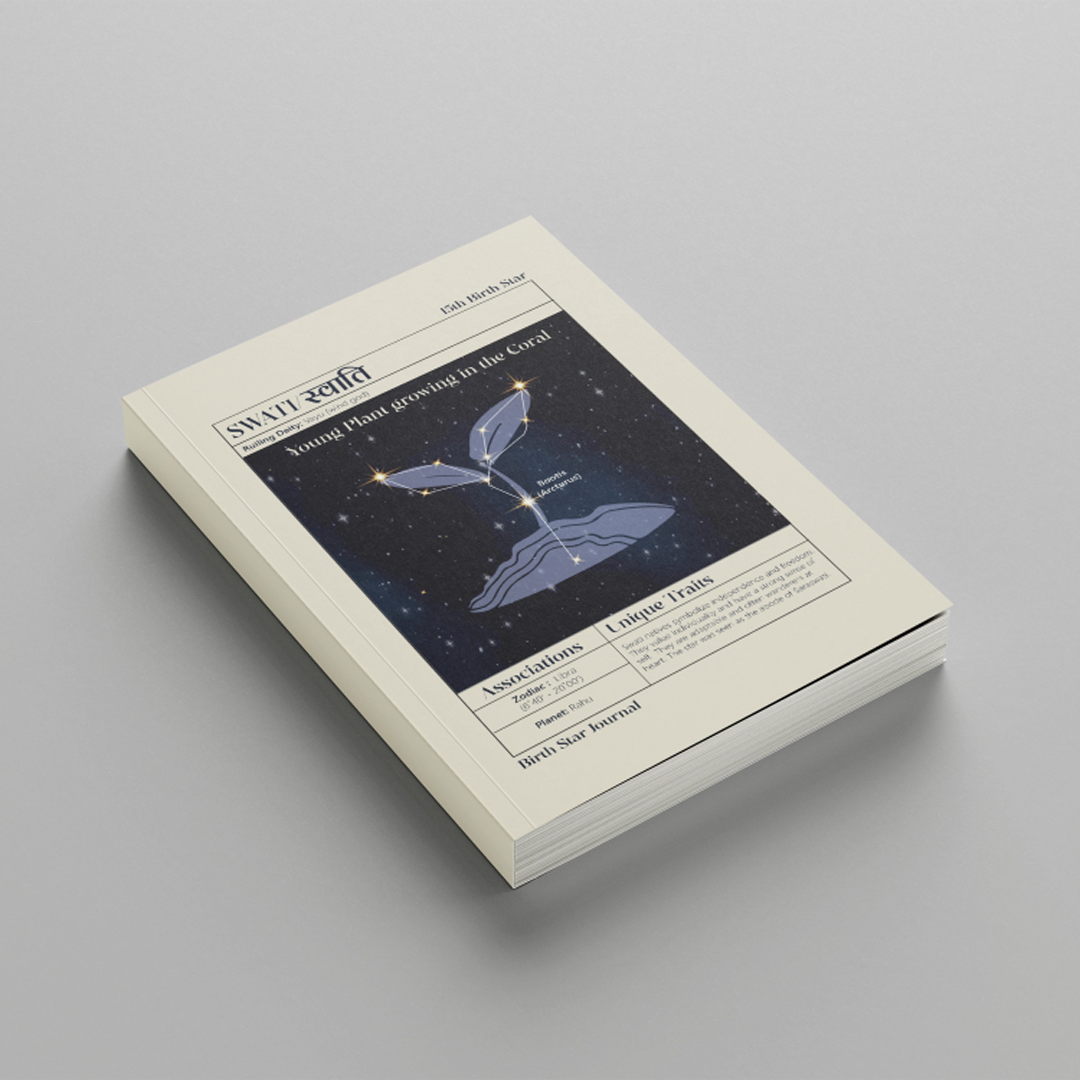 Swati Nakshatra Journal – 365 Days of Cosmic Self-Reflection