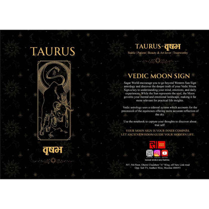 Vrishabh Moon Sign Personal Diary – Nurture Stability, Comfort & Inner Abundance