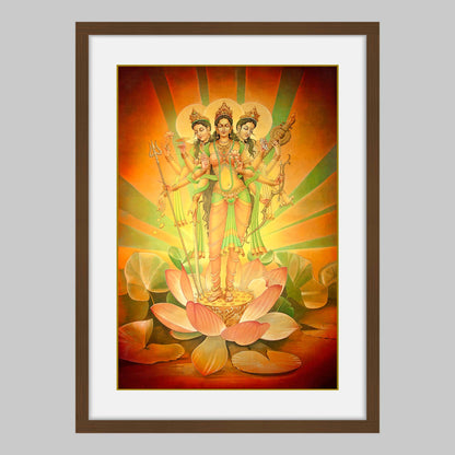 Tridevi – High Quality Print of Artwork by Pieter Weltevrede