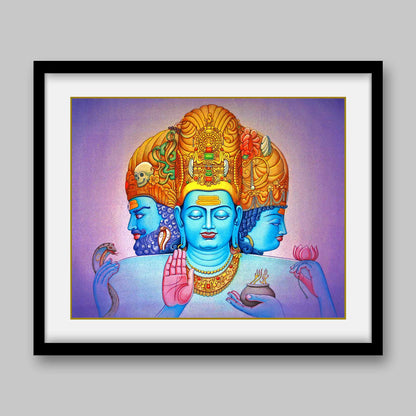 Trimurti - High Quality Print of Artwork by Pieter Weltevrede