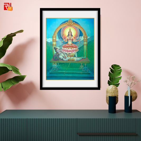 Tripura Sundari - High Quality Print of Artwork by Pieter Weltevrede
