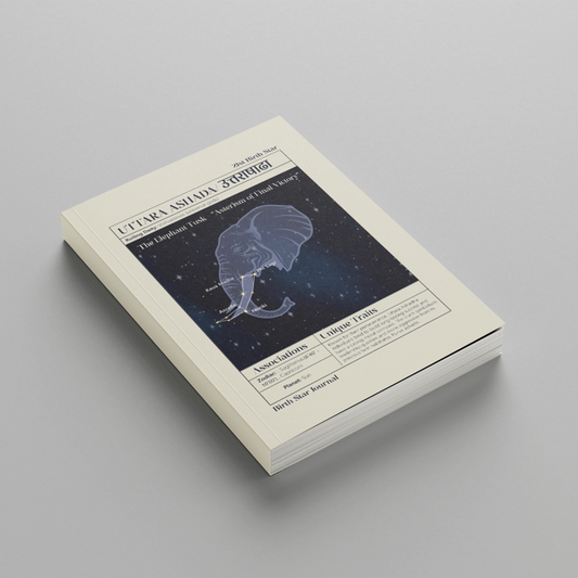 Uttara Ashada Nakshatra Journal – 365 Days of Cosmic Self-Reflection