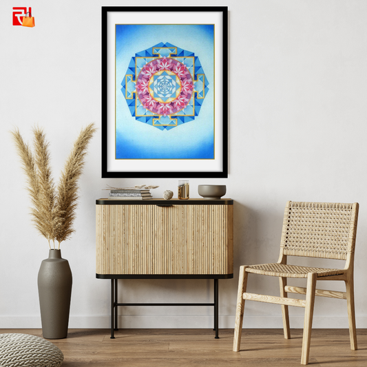 Venus Yantra - High Quality Print of Artwork by Pieter Weltevrede