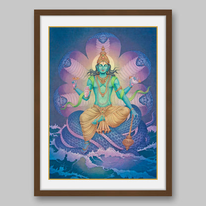 Vishnu – High Quality Print of Artwork by Pieter Weltevrede