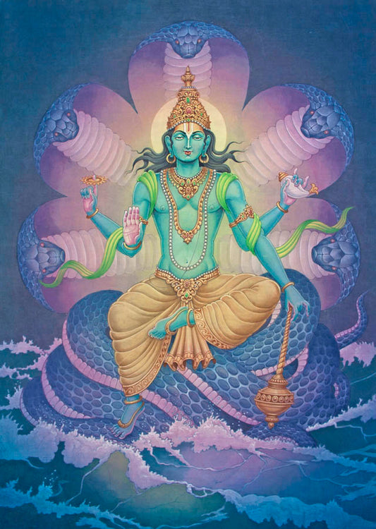 Vishnu – High Quality Print of Artwork by Pieter Weltevrede