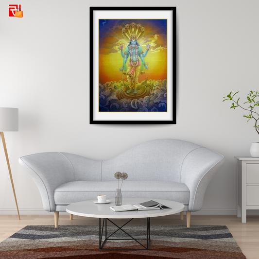 Vishnu - High Quality Print of Artwork by Pieter Weltevrede
