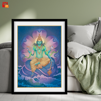 Vishnu – High Quality Print of Artwork by Pieter Weltevrede