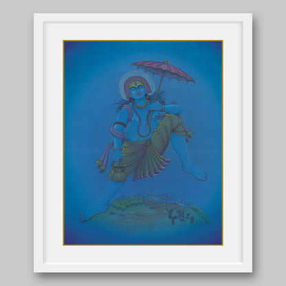 Vamana – The Dwarf Priest – High Quality Print of Artwork by Pieter Weltevrede