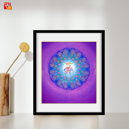 Vishuddha Chakra – High Quality Print of Artwork by Pieter Weltevrede - Home Decor