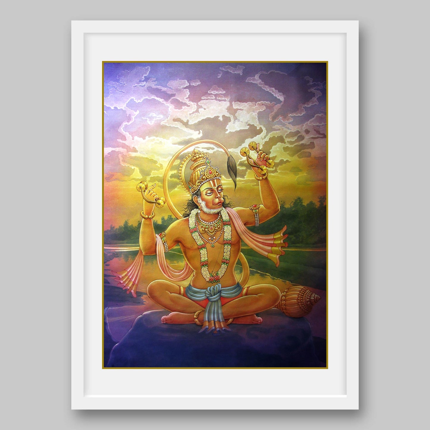 Hanuman – High Quality Print of Artwork by Pieter Weltevrede