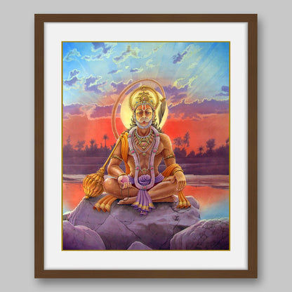 Hanuman – High Quality Print of Artwork by Pieter Weltevrede