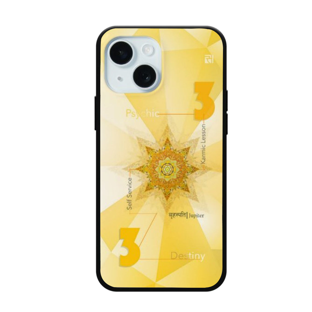 Psychic Number 3 Destiny Number 3  – Mobile Cover