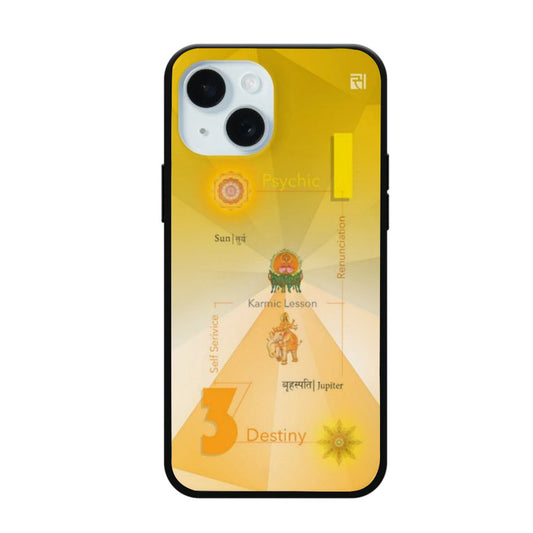 Psychic Number 1 Destiny Number 3 – Mobile Cover