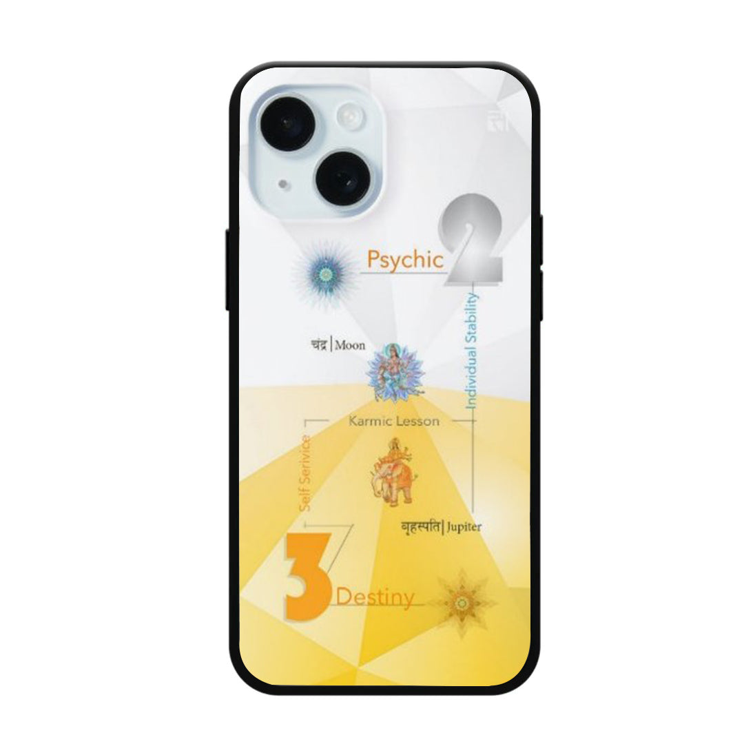 Psychic Number 2 Destiny Number 3 – Mobile Cover