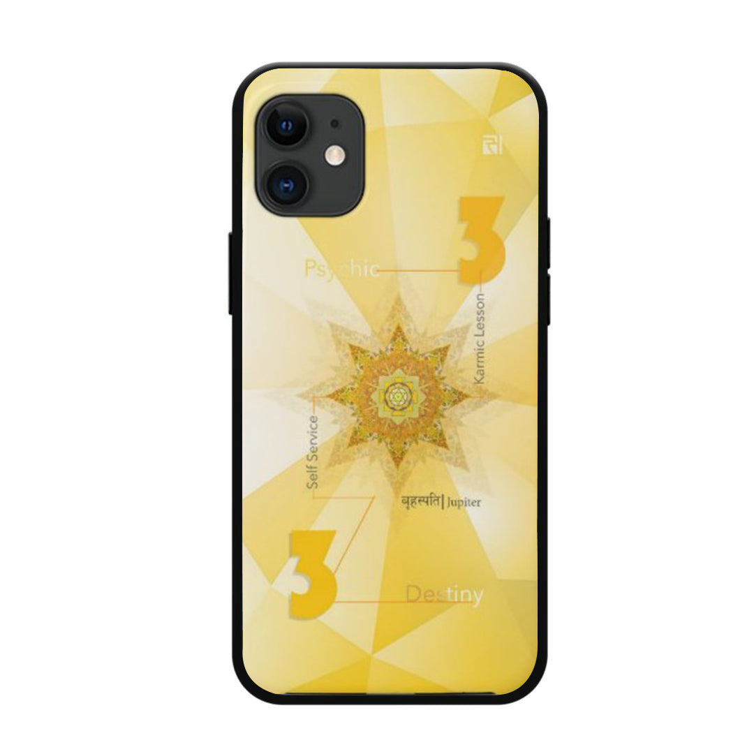 Psychic Number 3 Destiny Number 3  – Mobile Cover