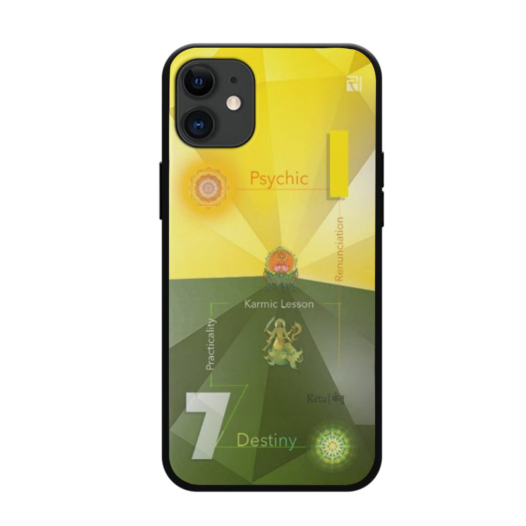 Psychic Number 1 Destiny Number 7 – Mobile Cover