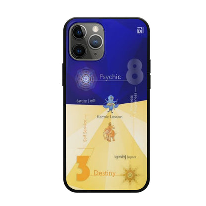Psychic Number 8 Destiny Number 3 – Mobile Cover