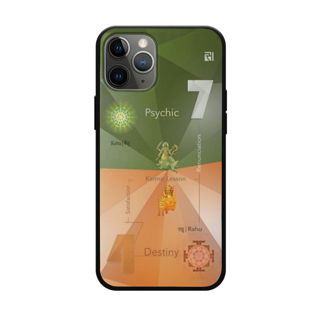 Psychic Number 7 Destiny Number 4 – Mobile Cover