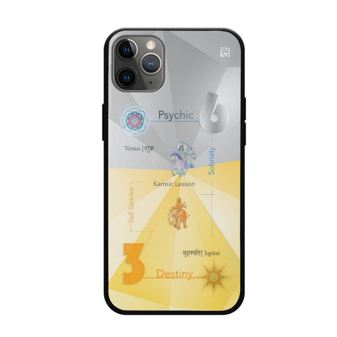 Psychic Number 6 Destiny Number 3 – Mobile Cover