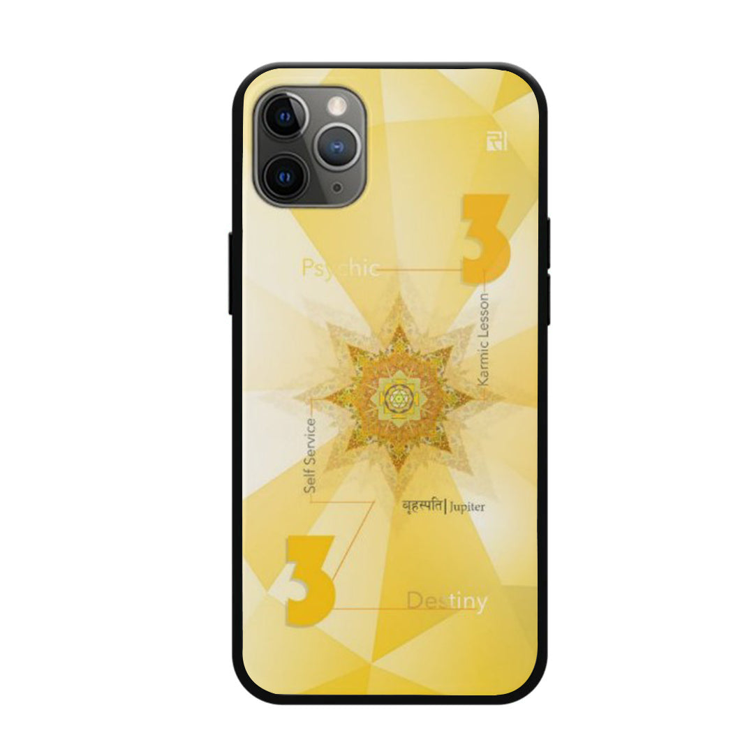 Psychic Number 3 Destiny Number 3  – Mobile Cover