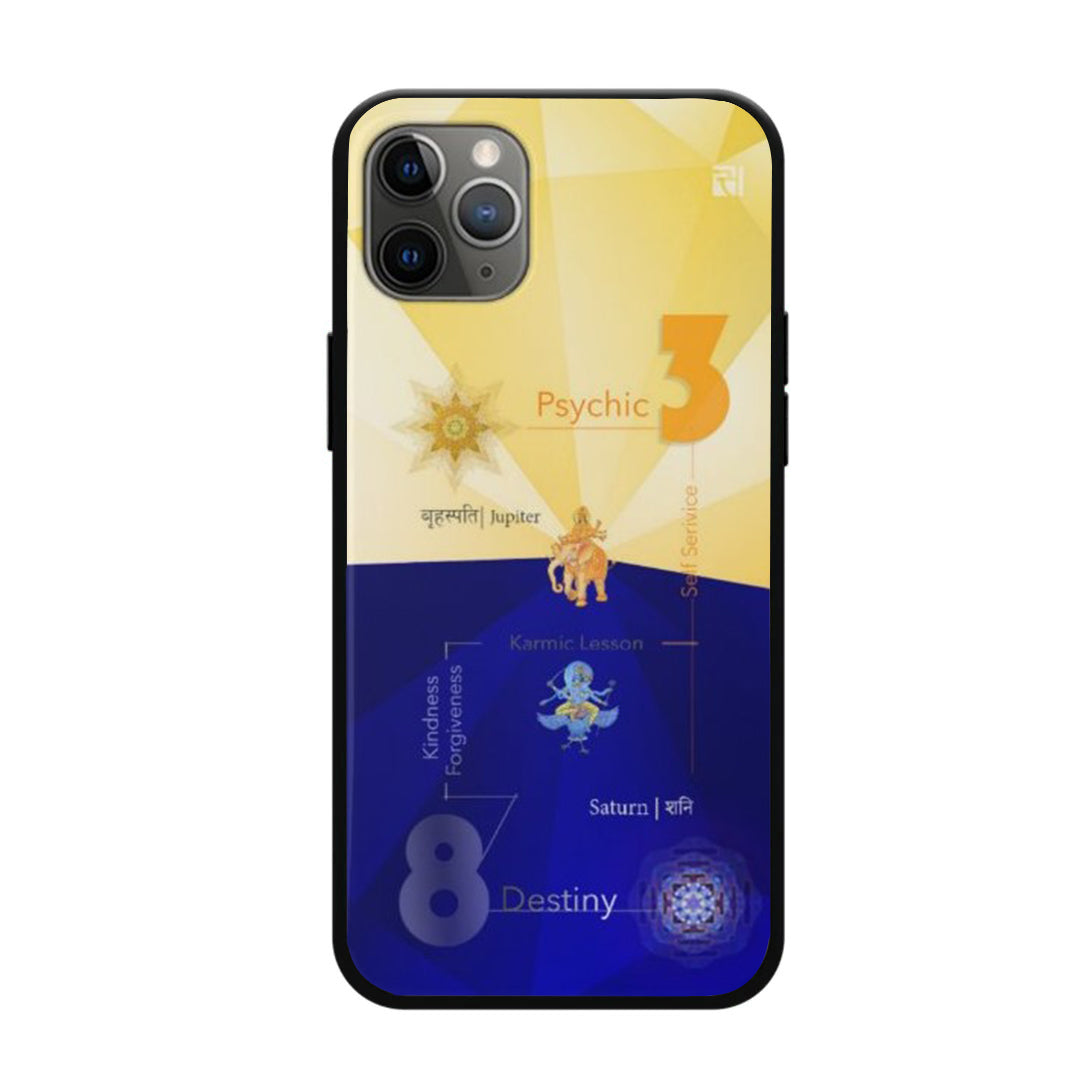 Psychic Number 3 Destiny Number 8 – Mobile Cover