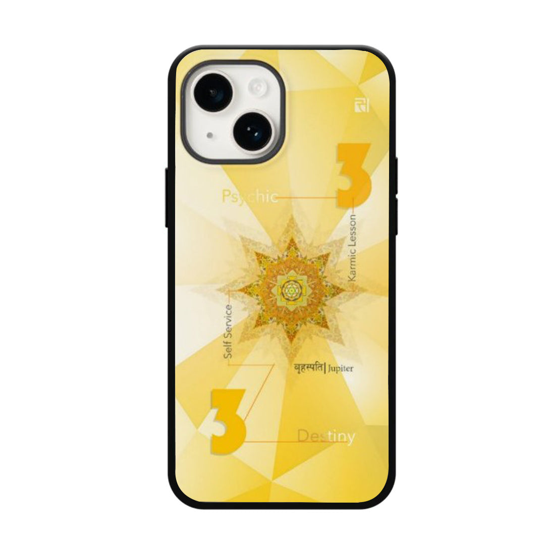 Psychic Number 3 Destiny Number 3  – Mobile Cover