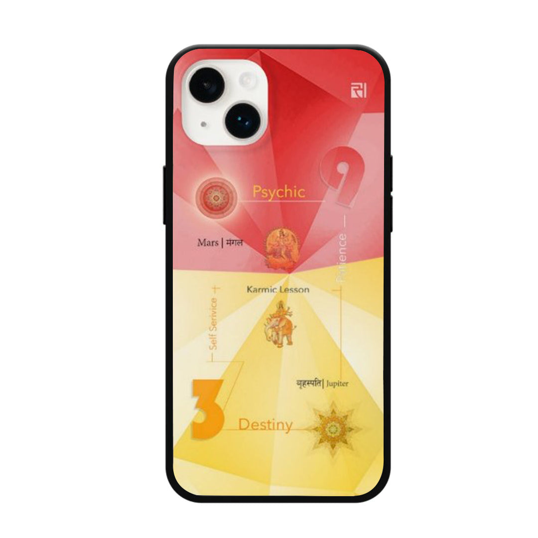 Psychic Number 9 Destiny Number 3 – Mobile Cover