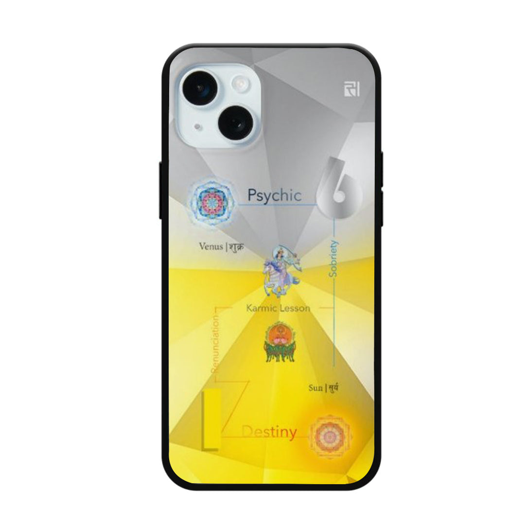 Psychic Number 6 Destiny Number 1 – Mobile Cover