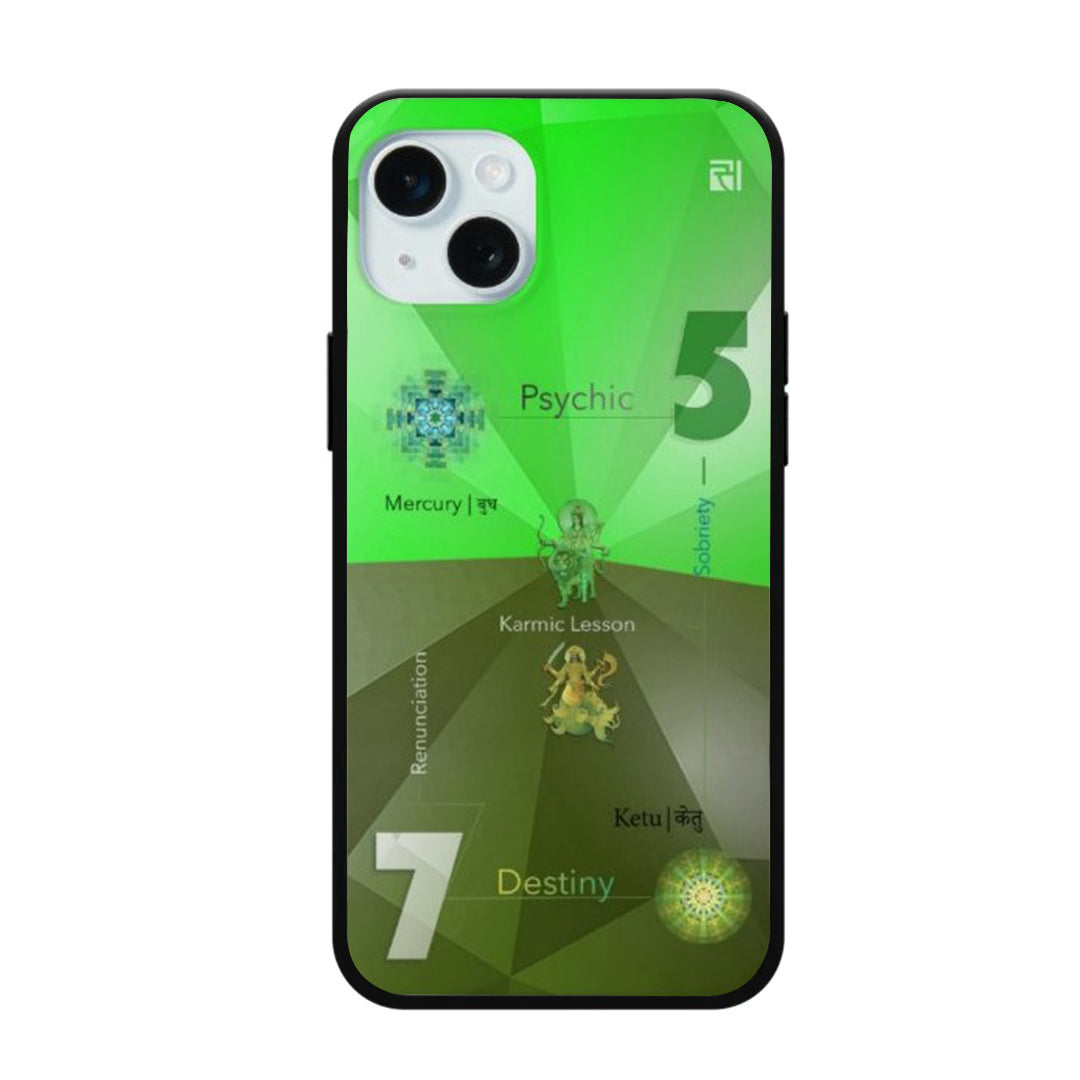 Psychic Number 5 Destiny Number 7 – Mobile Cover