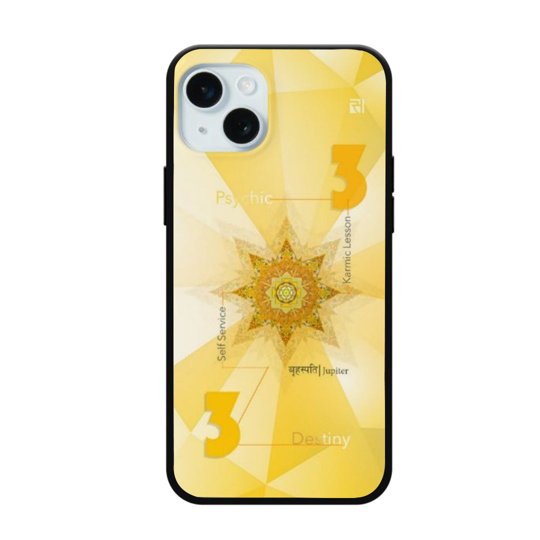 Psychic Number 3 Destiny Number 3  – Mobile Cover