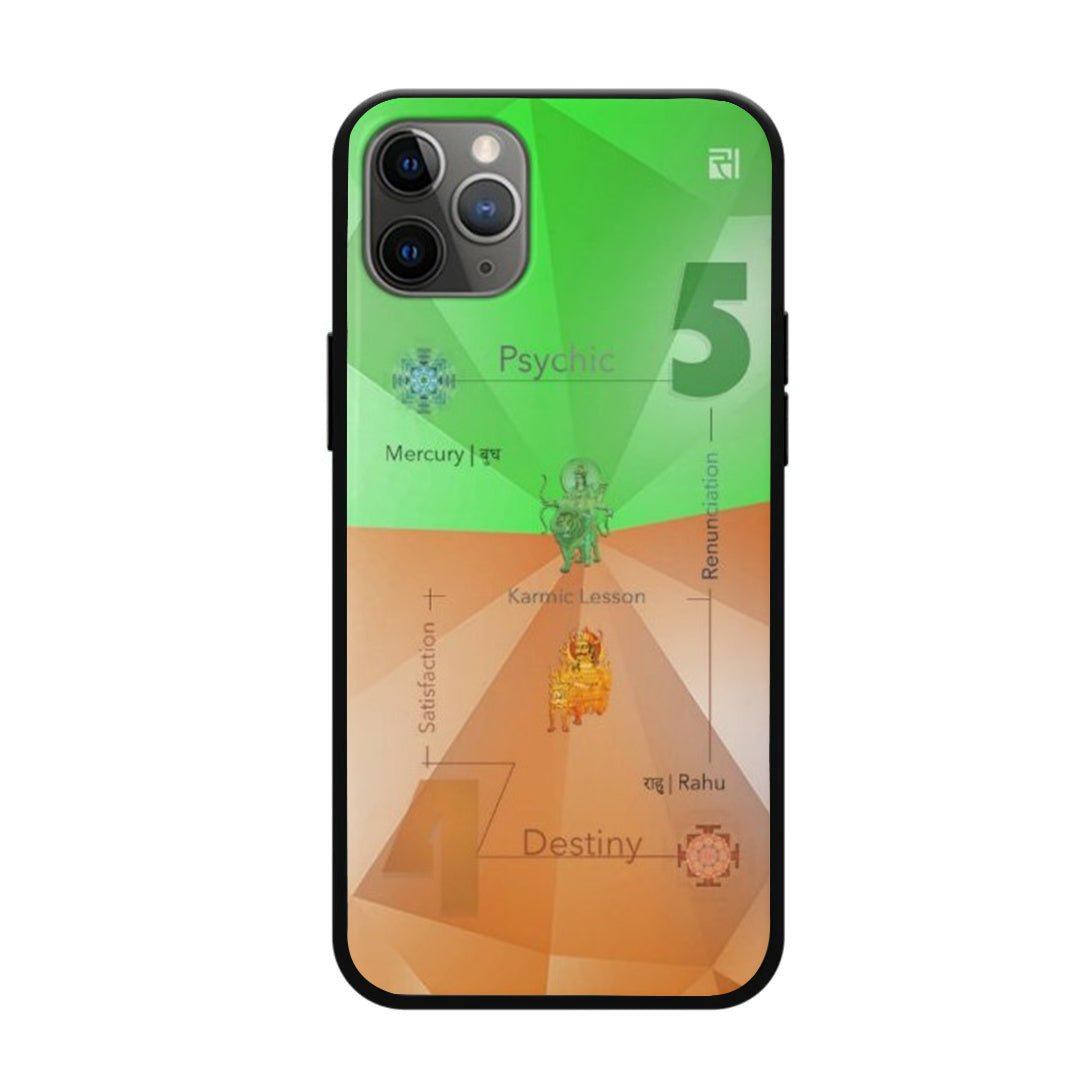 Psychic Number 5 Destiny Number 4 – Mobile Cover