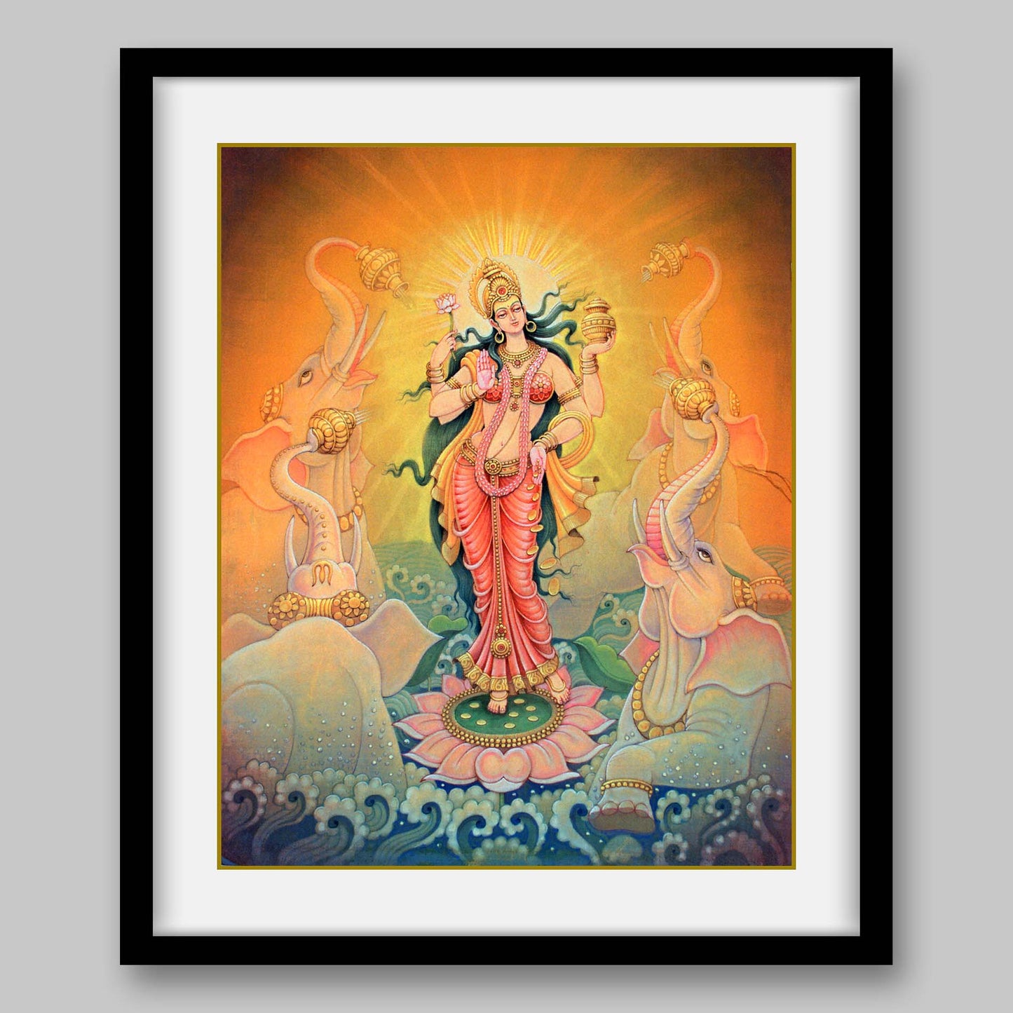 Lakshmi - High Quality Print of Artwork by Pieter Weltevrede