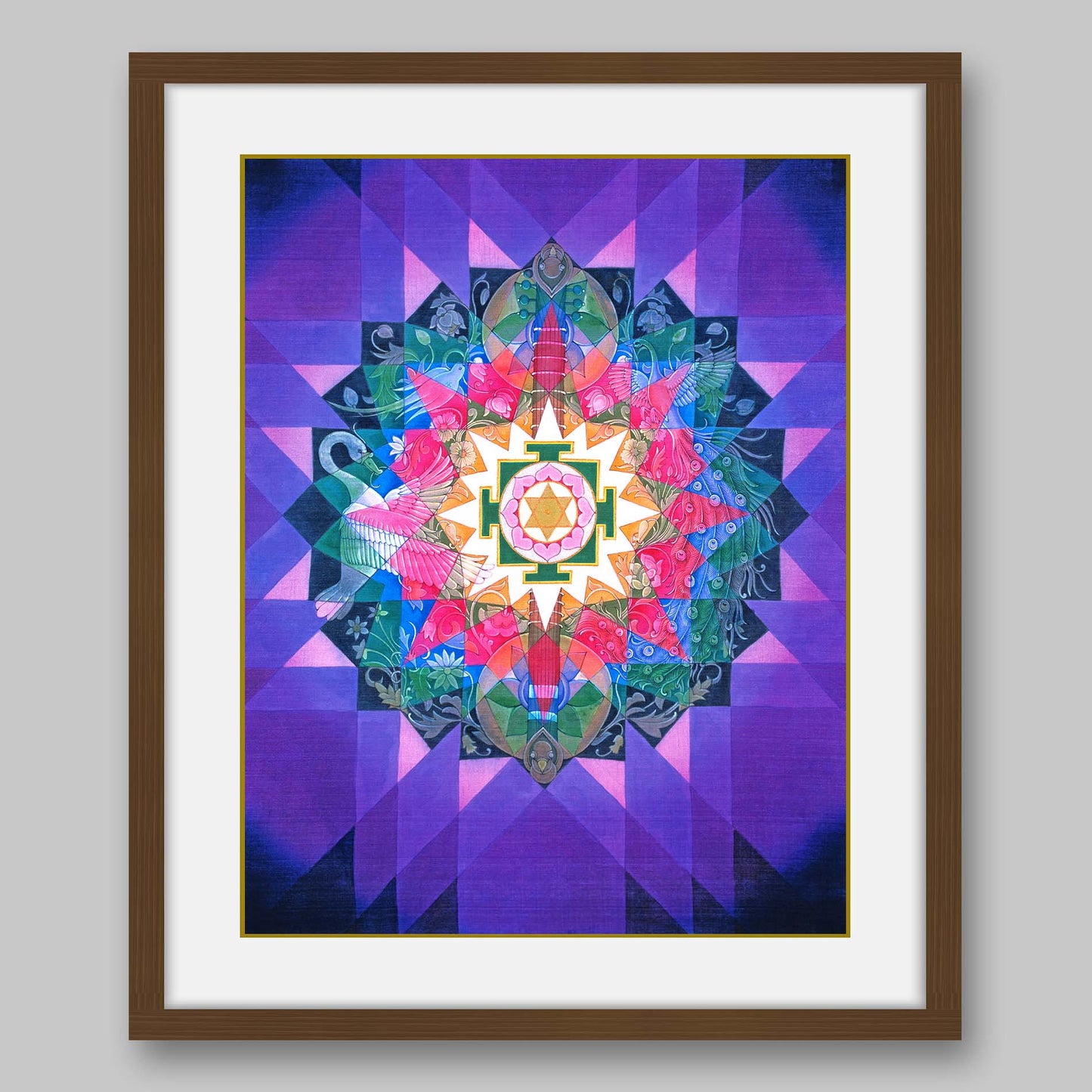 Matangi Yantra - High Quality Print of Artwork by Pieter Weltevrede