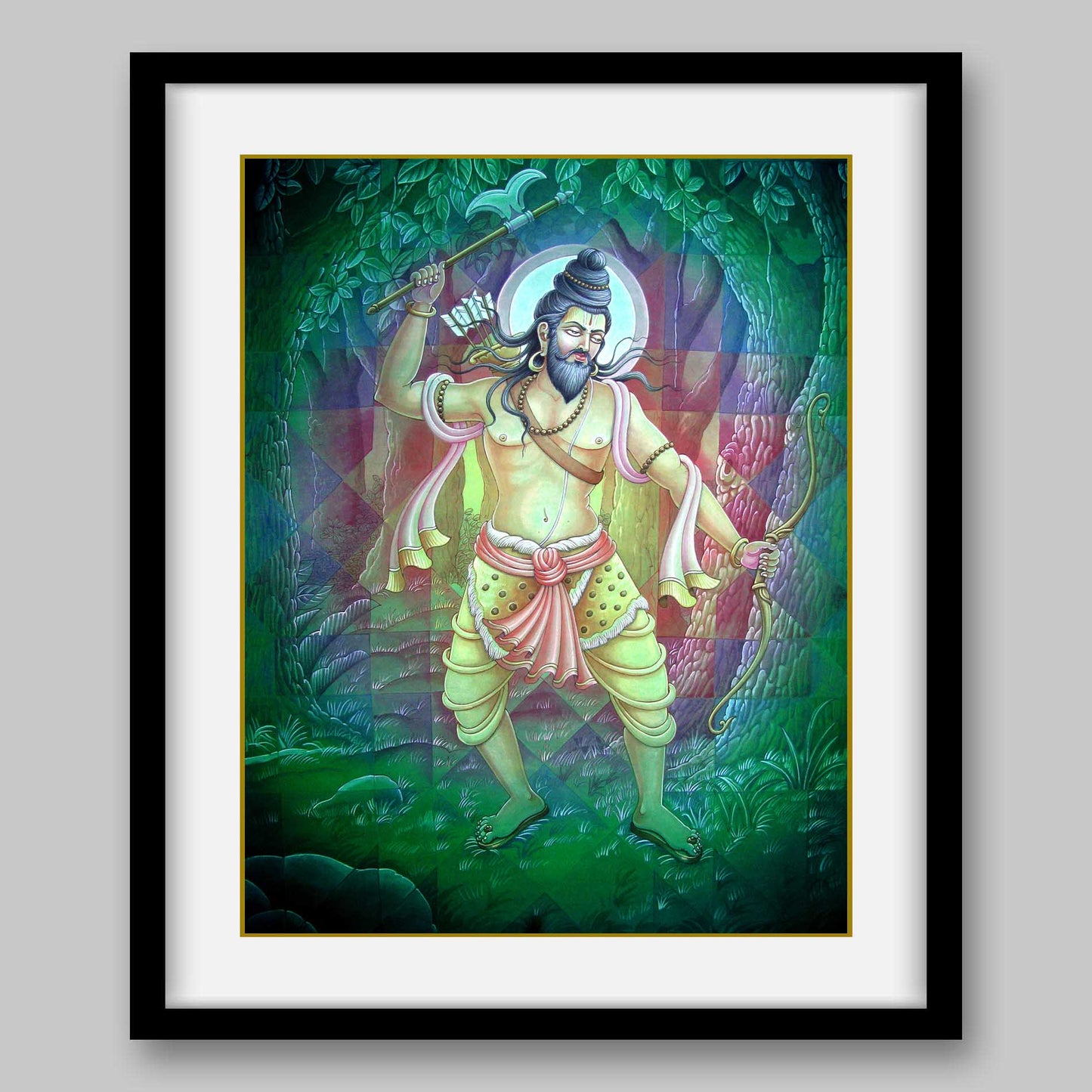 Parashuram – High Quality Print of Artwork by Pieter Weltevrede