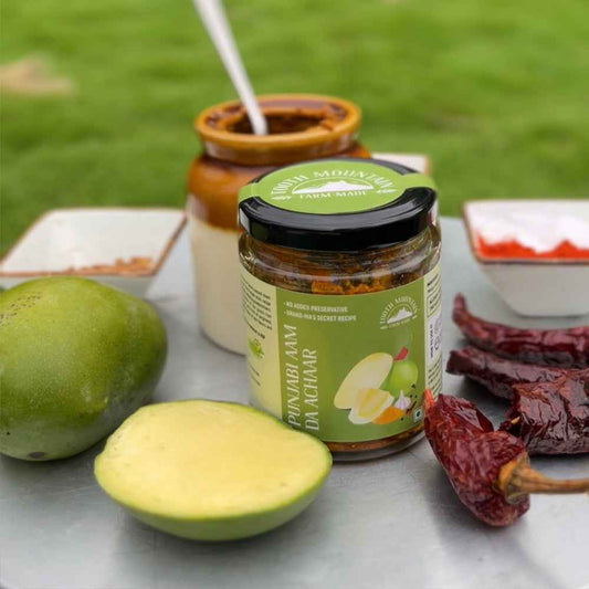 Punjabi Aam da Achaar  (Mango Pickle)