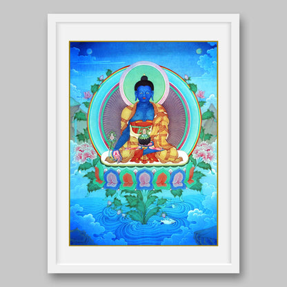 Shakyamuni Buddha - Gautam Buddha – High Quality Print of Artwork by Pieter Weltevrede