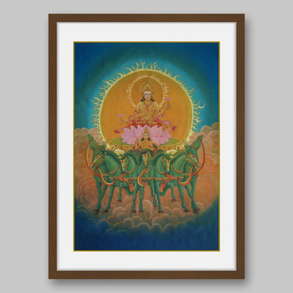 Surya - High Quality Print of Artwork by Pieter Weltevrede