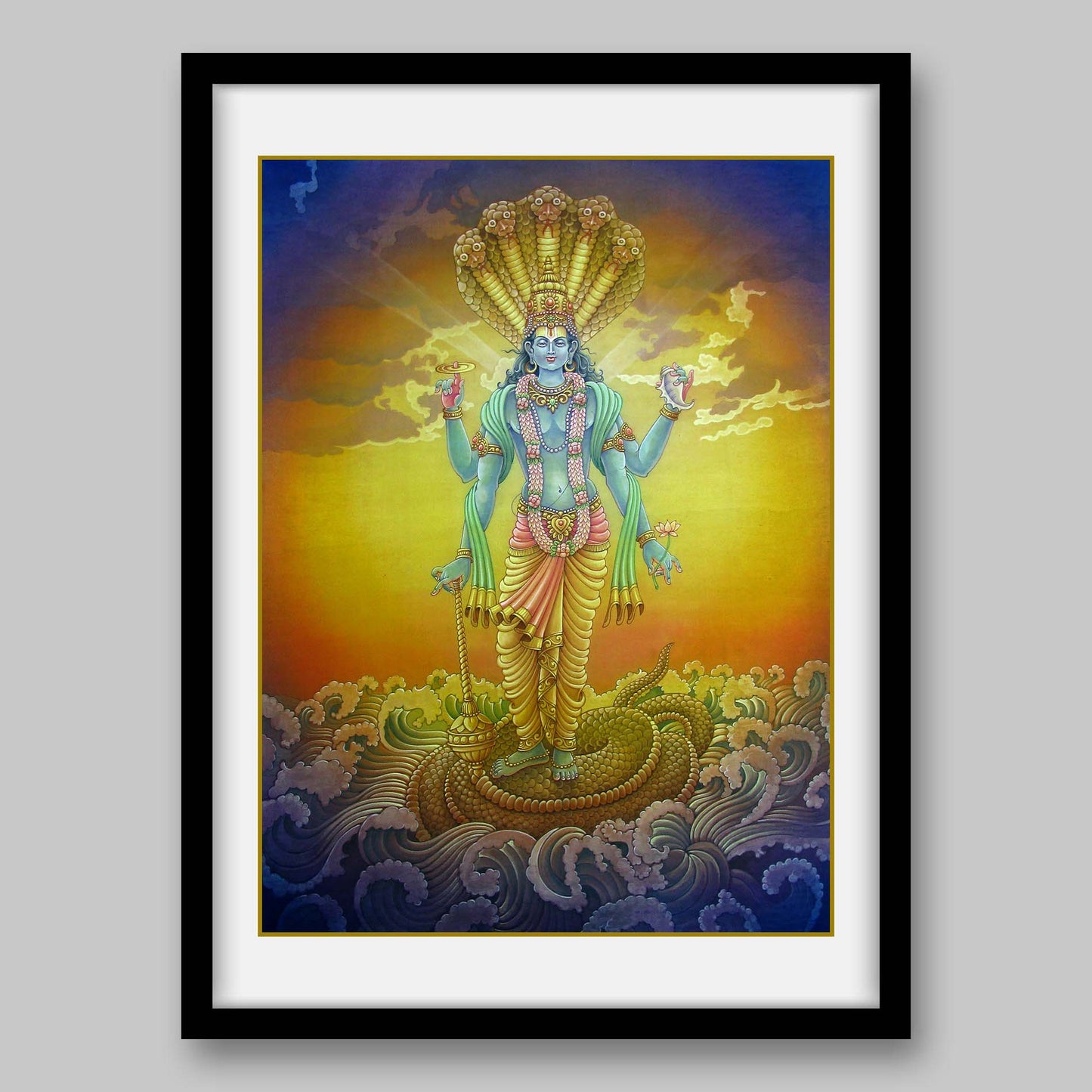 Vishnu - High Quality Print of Artwork by Pieter Weltevrede