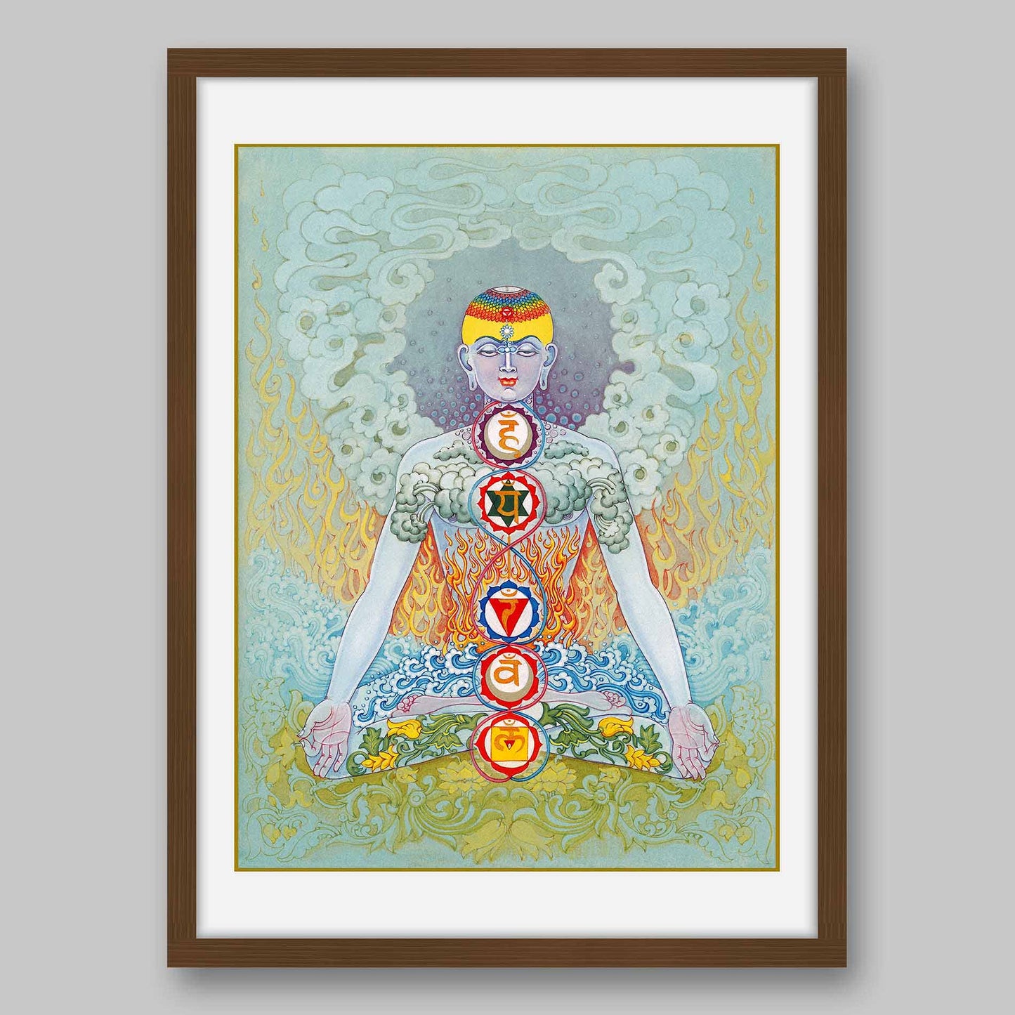 Seven Chakras – High Quality Print of Artwork by Pieter Weltevrede