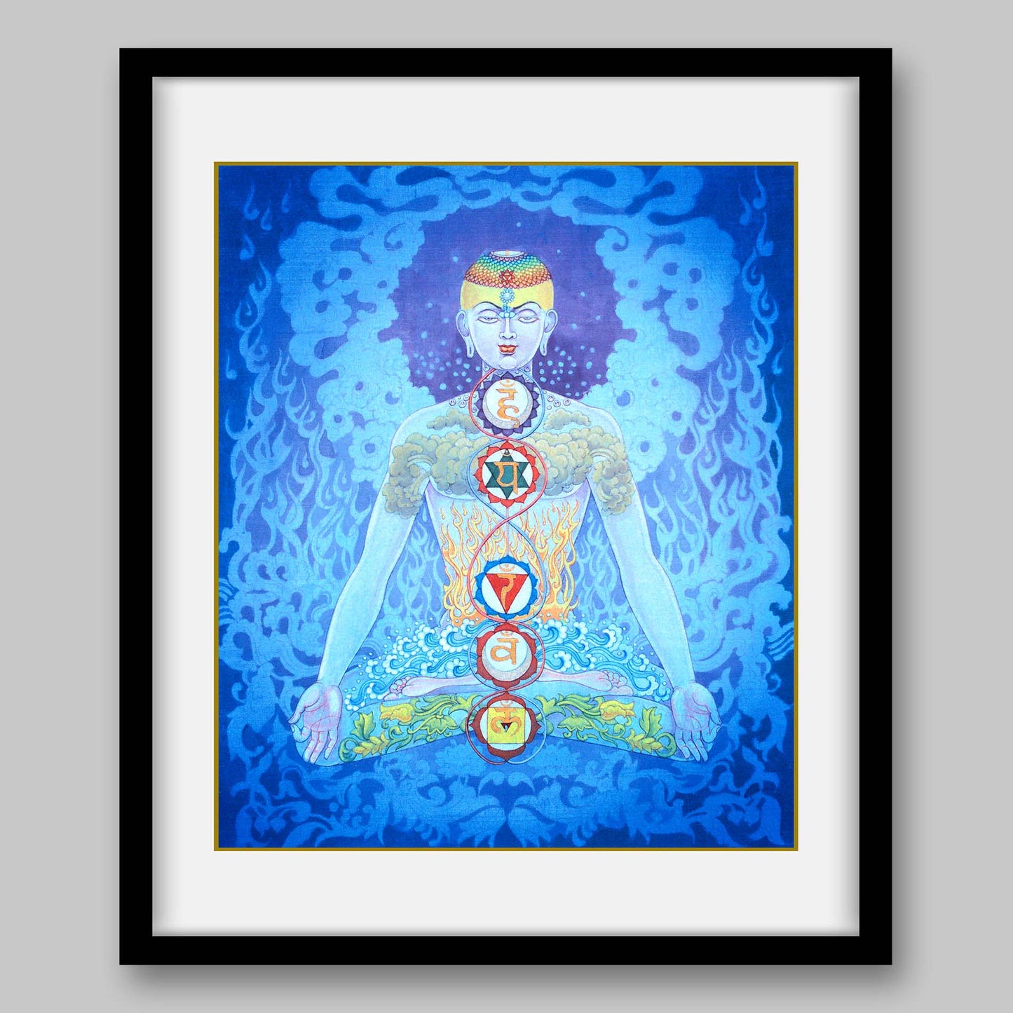 Seven Chakras – High Quality Print of Artwork by Pieter Weltevrede